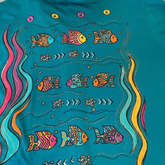 Northern Spirit Woman - button down top. Size 1X - Picture 9 of 9